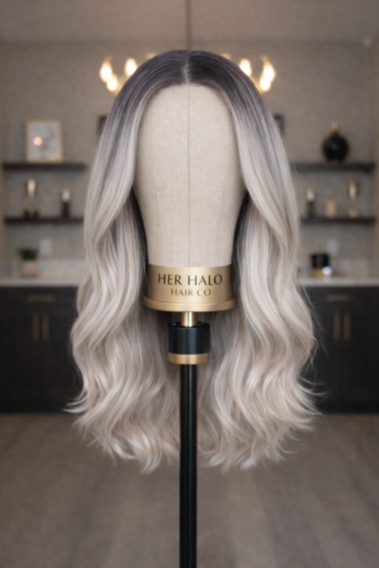 Orla 20” Soft Blonde Wave Lace Front Wig