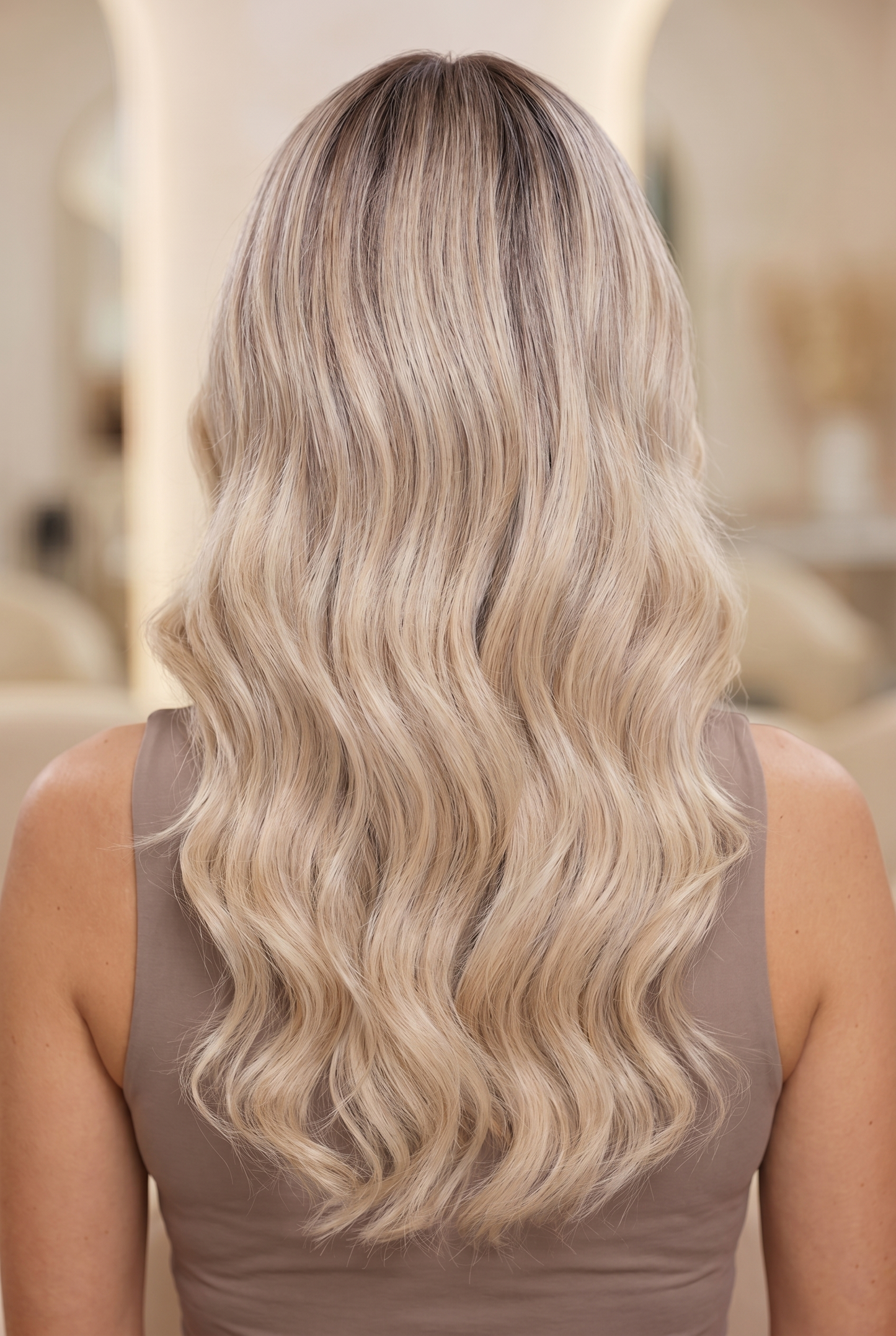 Orla 20” Soft Blonde HD Lace Front Wig