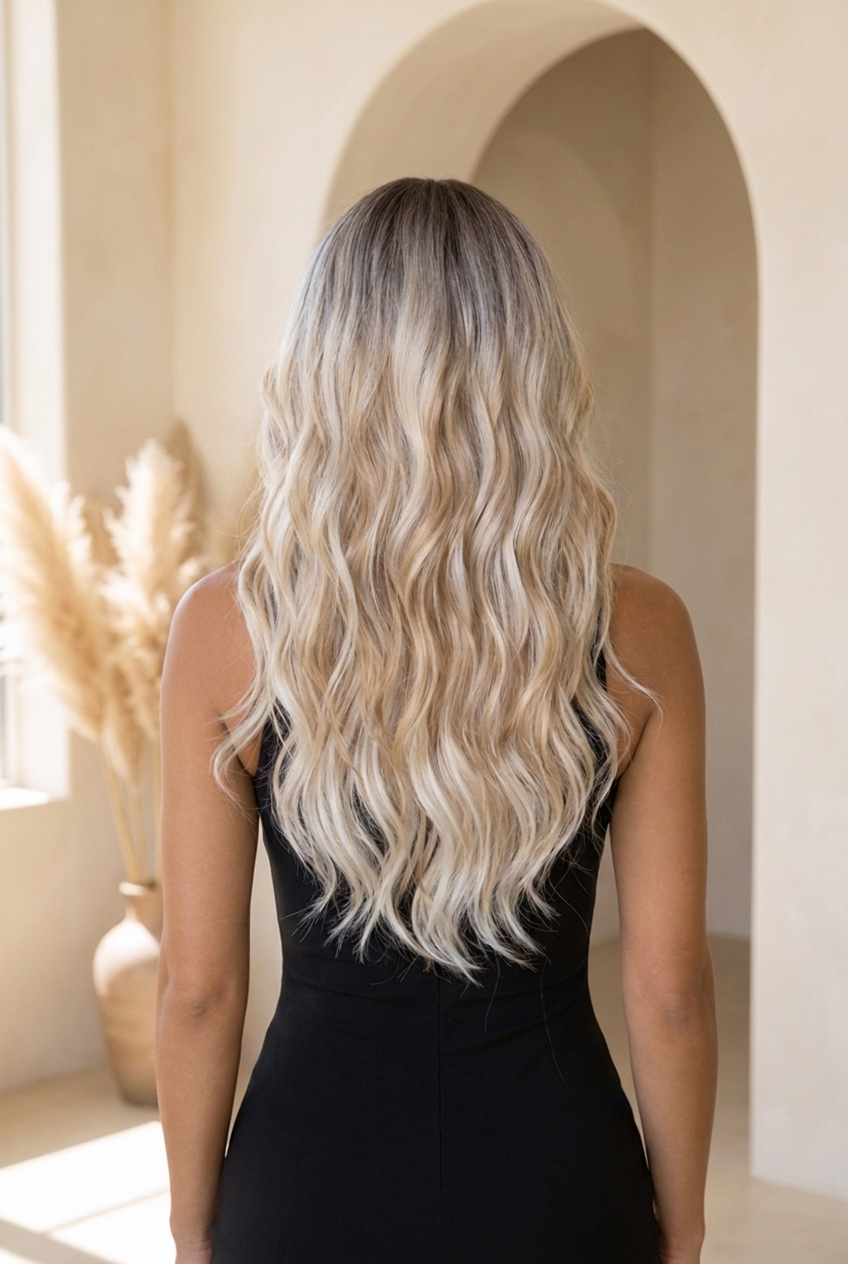 Piper - 22" Smoky Root Beige Blonde Wig