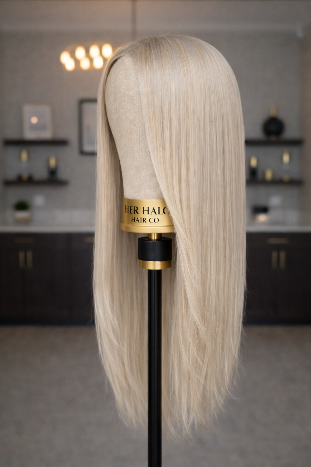 Aurora - 26" Platinum Blonde Lace Front Wig