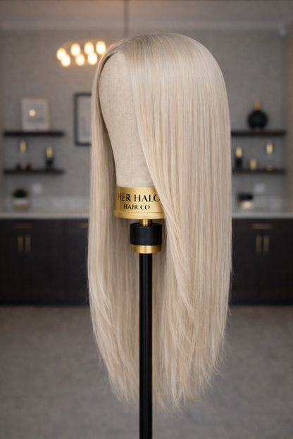 Aurora - 26" Platinum Blonde Lace Front Wig