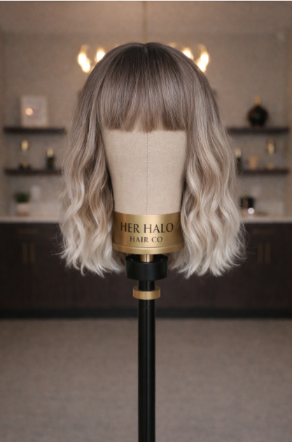 Lexi – 16" Ash Blonde Wave Wig