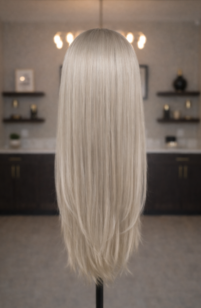 Aurora - 26" Platinum Blonde Lace Front Wig