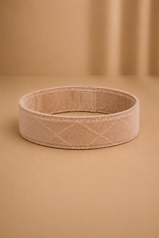 Velvet Halo Grip – Beige